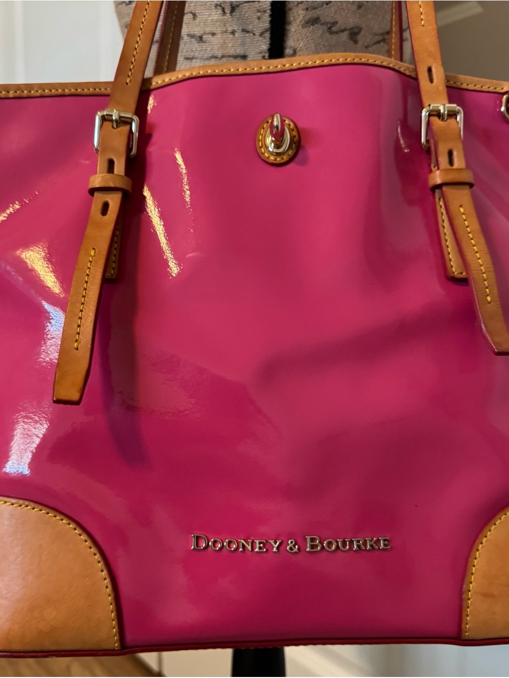 Y2K Vintage Dooney & Bourke Fuchsia Dover
Tote
